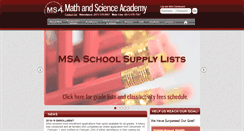 Desktop Screenshot of mnmsa.org